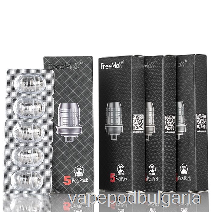 Vape 10000 Дръпки Freemax Fireluke M / Tx Mesh Replacement Coils 0.15ohm Tx4 Mesh Coils